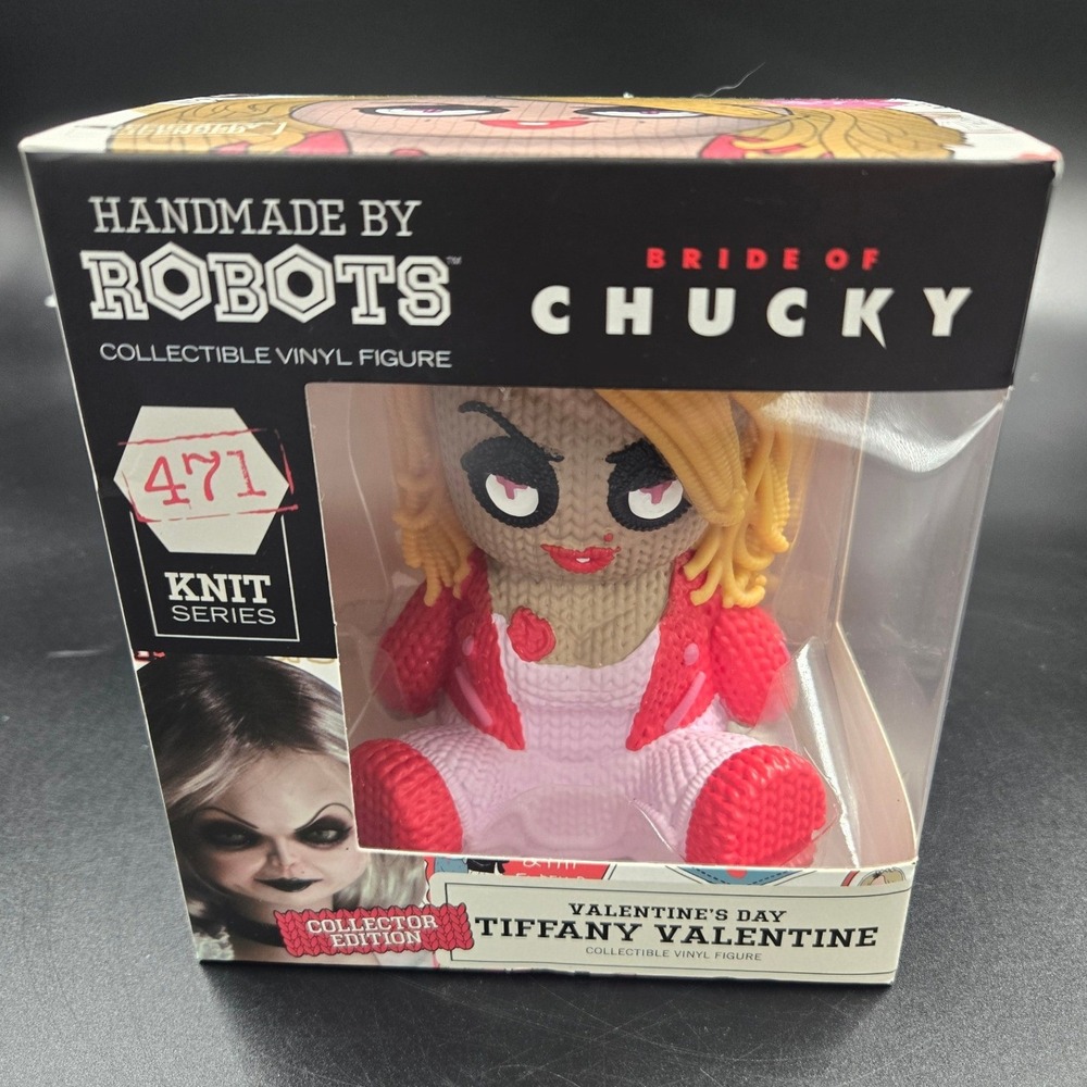 Handmade By Robots Bride of Chucky Tiffany Valentine Knit 471 Vinyl Figure